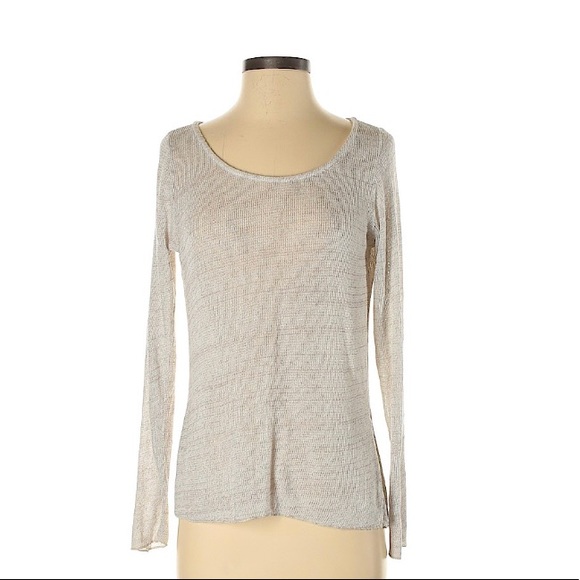 Brandy Melville Sweaters - Brandy Melville thin beige oversized sweater